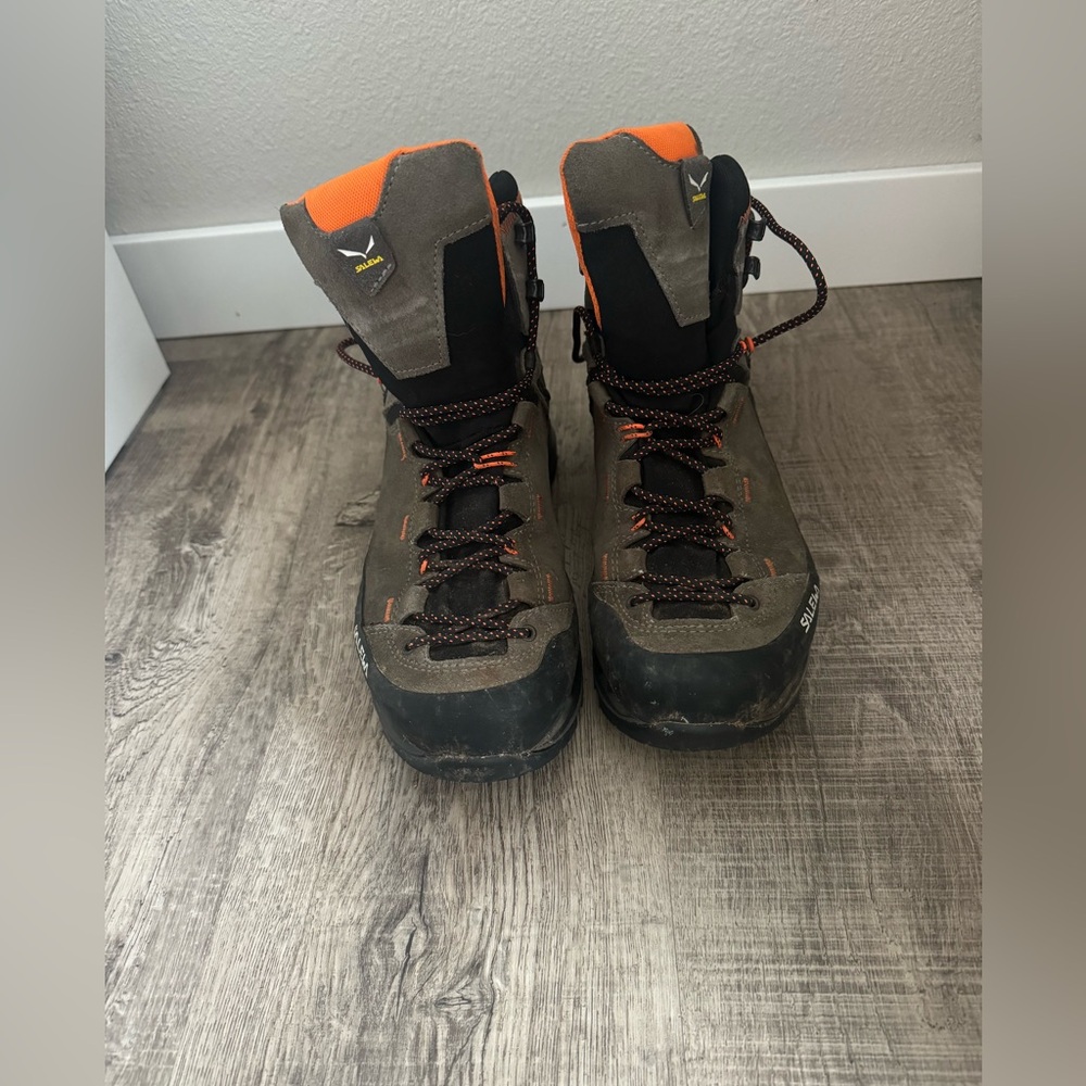 Salewa Men's Hiking Boots - Orange and Brown